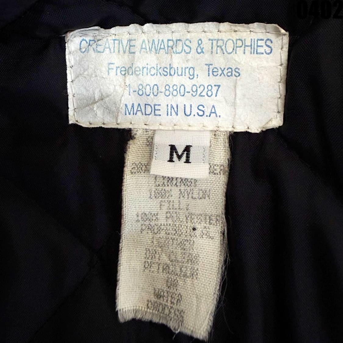 USA 빈티지 울 바시티 자켓 M 0402 상품이미지4