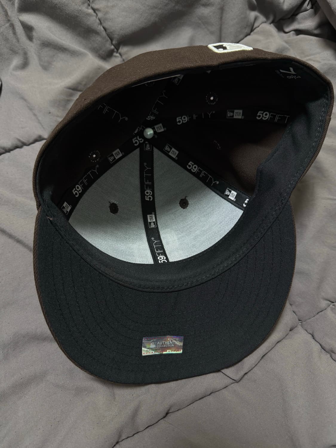 뉴에라 MLB 어센틱 샌디에이고 파드리스 피티드캡 브라운 738 팝니다 상품이미지3