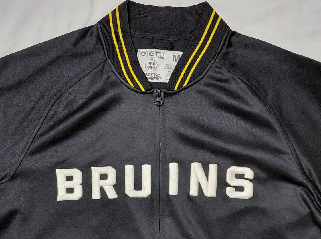 [NHL 정품] CCM 보스턴 브루인스 자수 트랙 재킷 (M) 상품이미지2