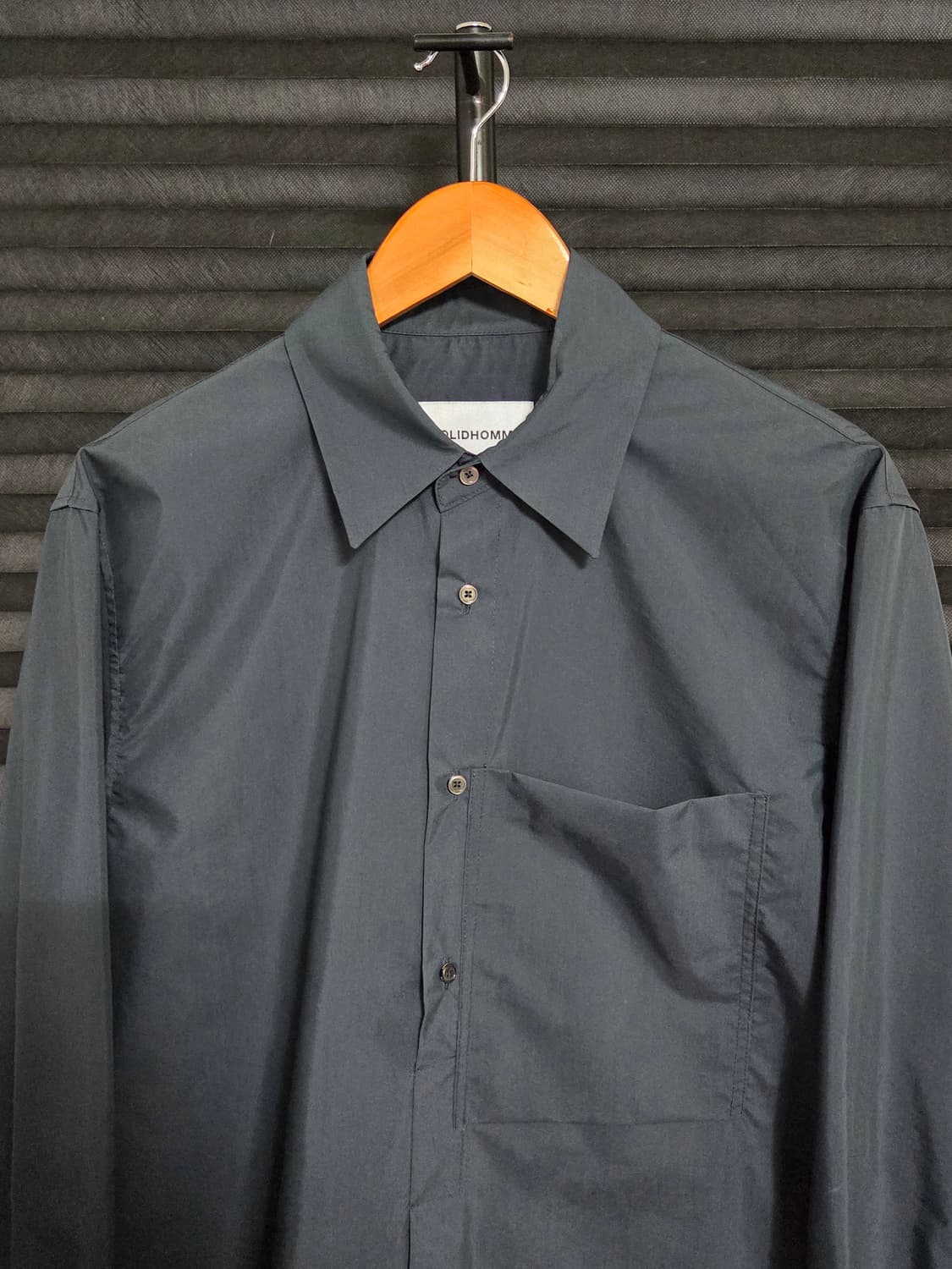(정품) [솔리드옴므] 언발란스 빅 포켓 하프 셔츠 | 00158 상품이미지2