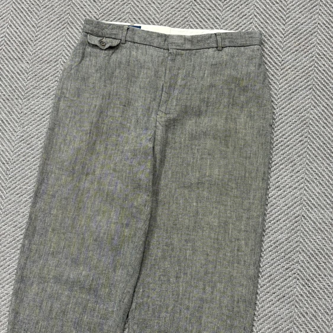 폴로바이랄프로렌 헤링본 린넨코튼 팬츠 v1447 상품이미지3