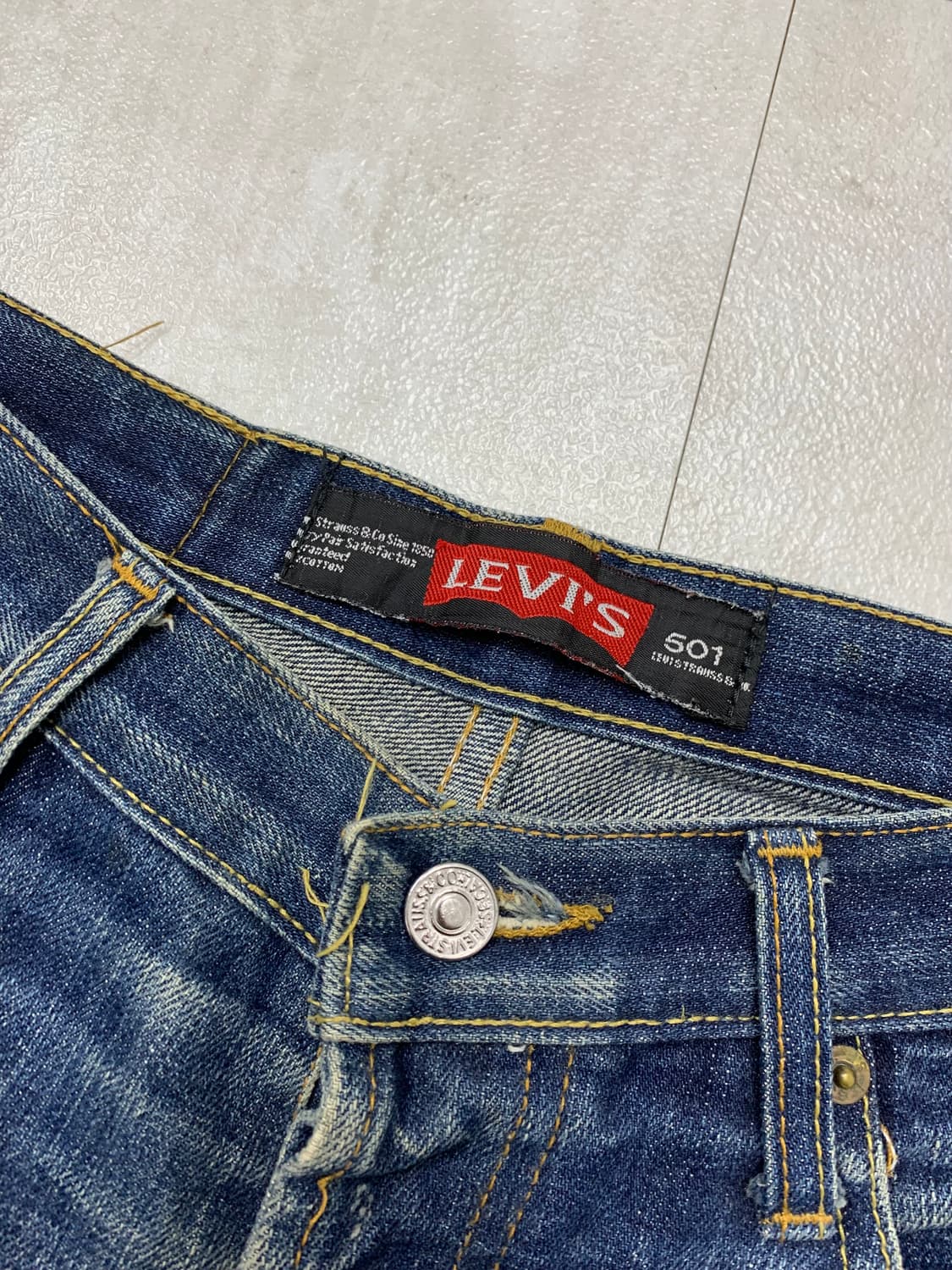 리바이스 501 데님 팬츠 #317 상품이미지4