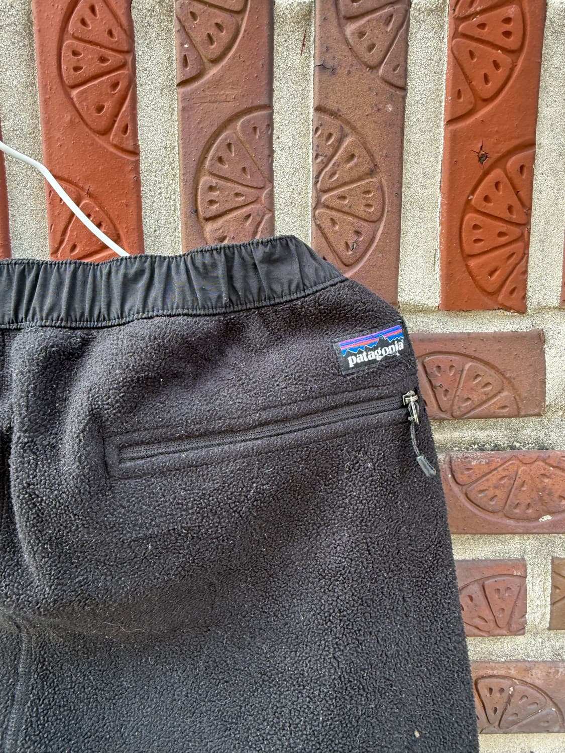 Patagonia Synchilla 플리스 팬츠 (블랙 / XS) 상품이미지4