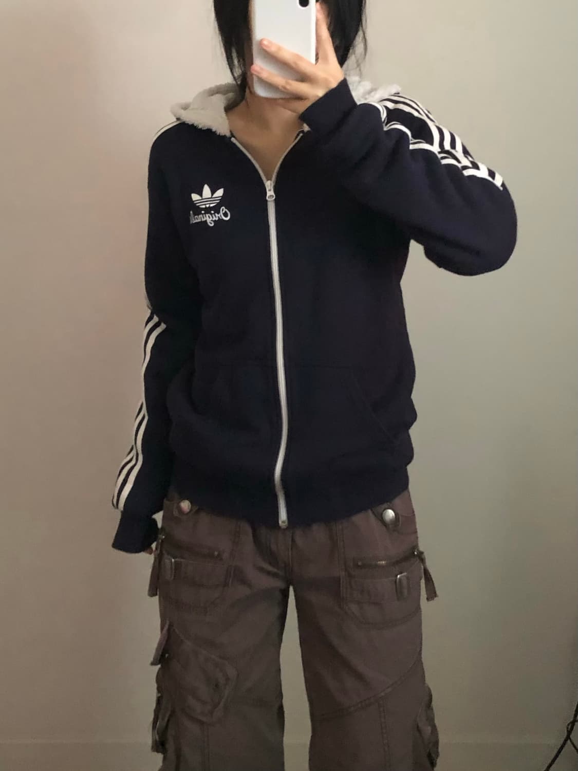 아디다스 쉐르파 후드집업 상품이미지1