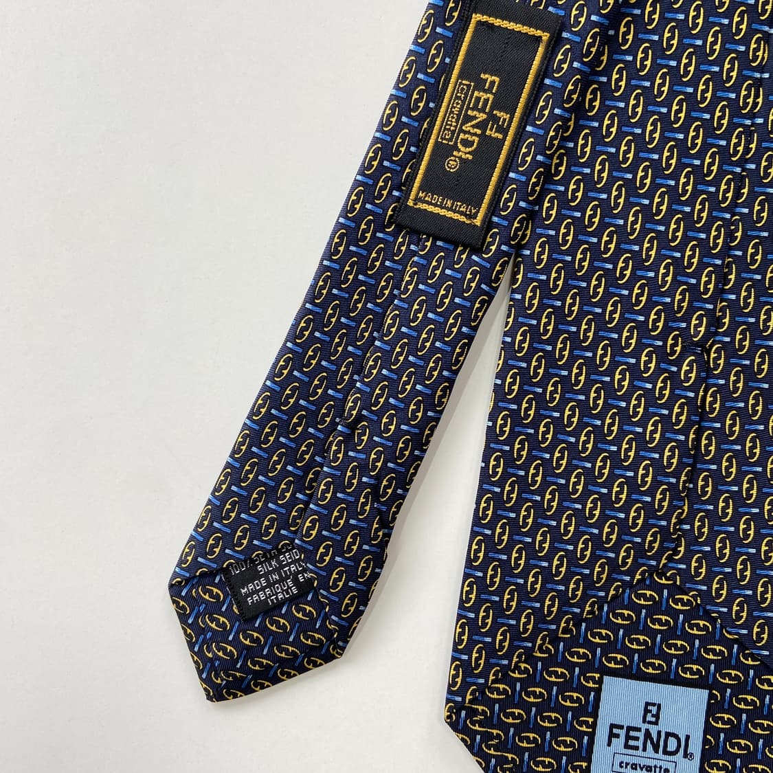 펜디 (FENDI) FF모노그램 정품 명품 넥타이 상품이미지6