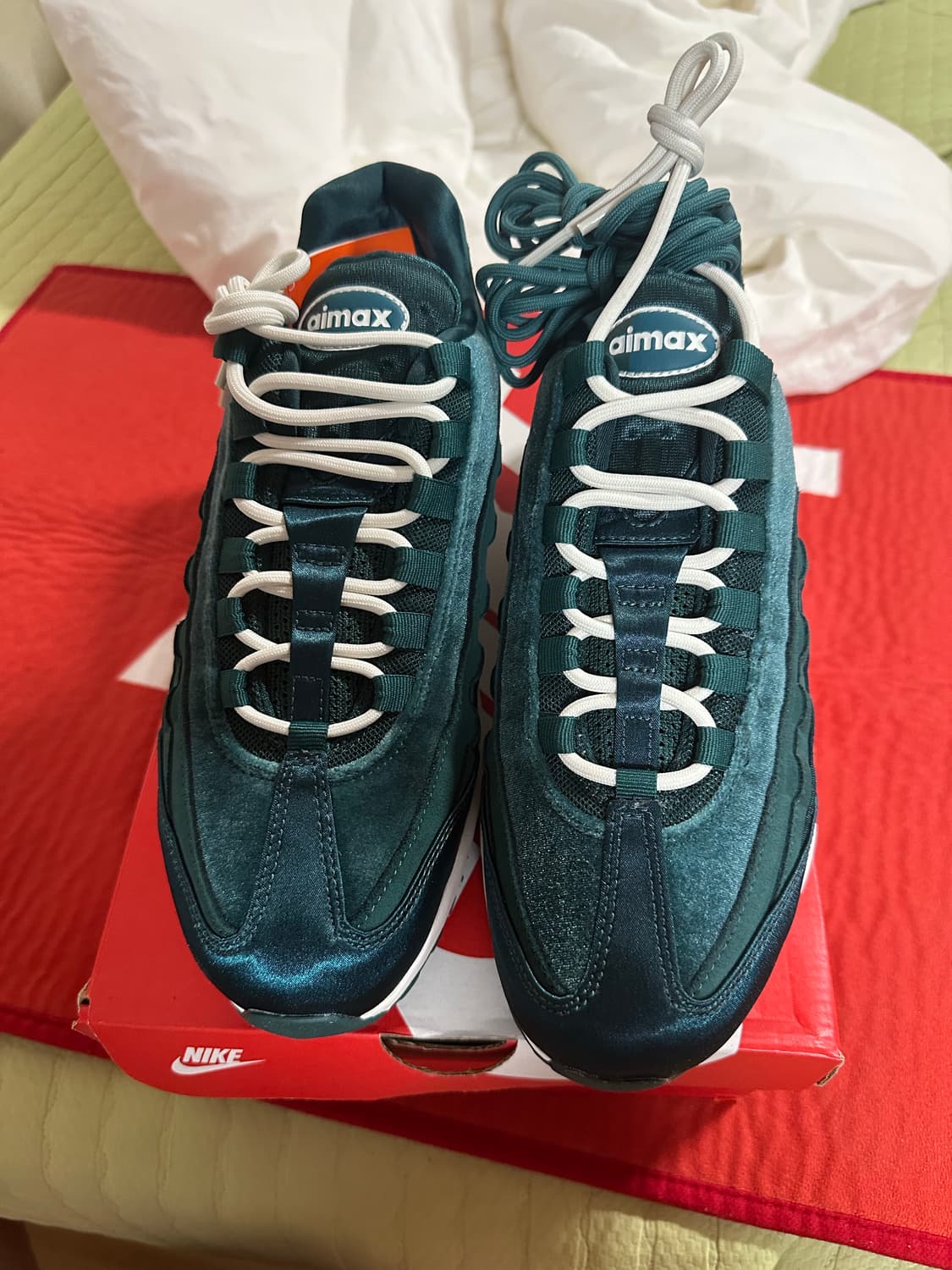 에어맥스95 벨벳 틸 우먼즈275사이즈 상품이미지1