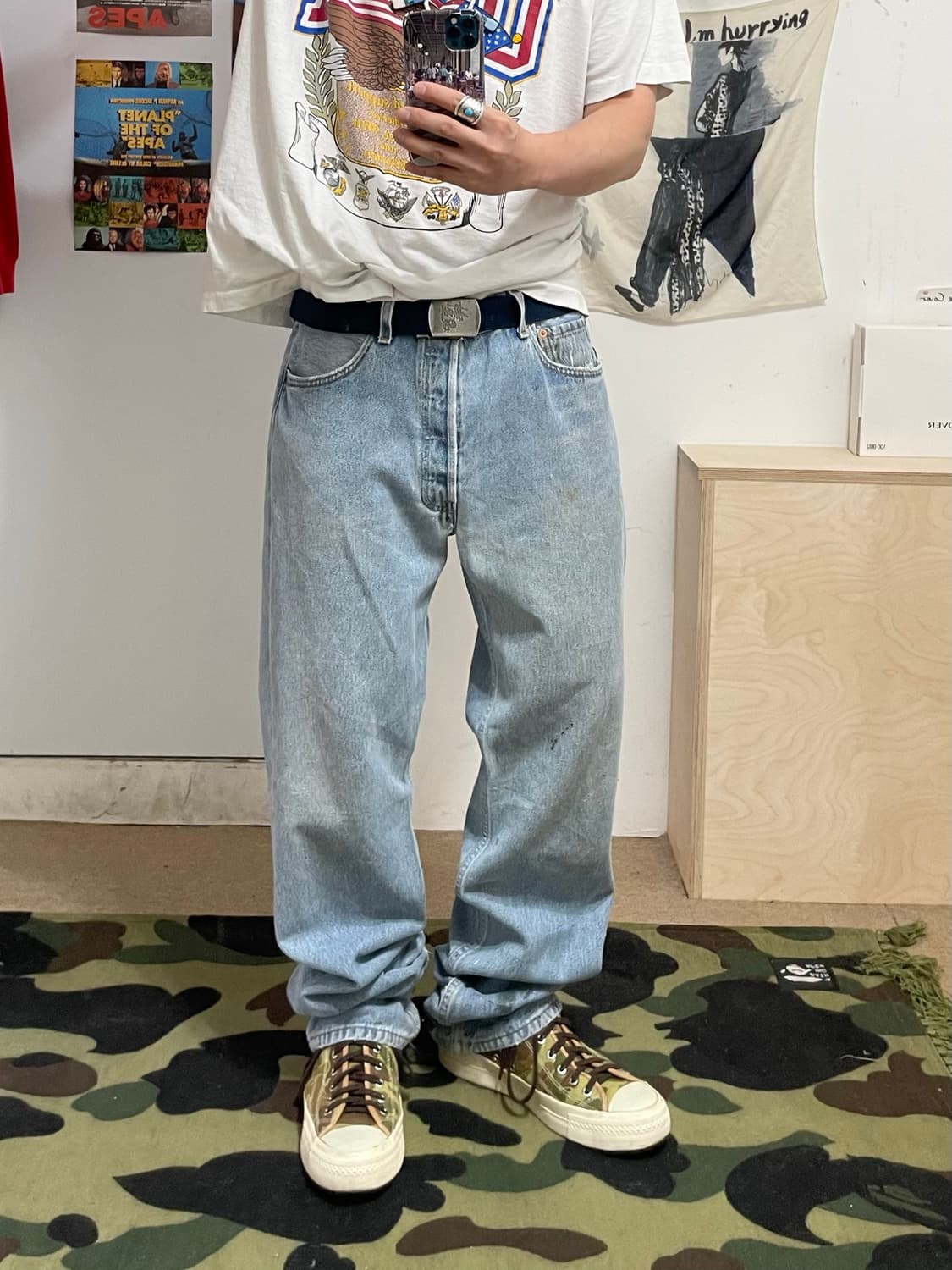 90‘s 리바이스 501 made in usa (34/34) 상품이미지1