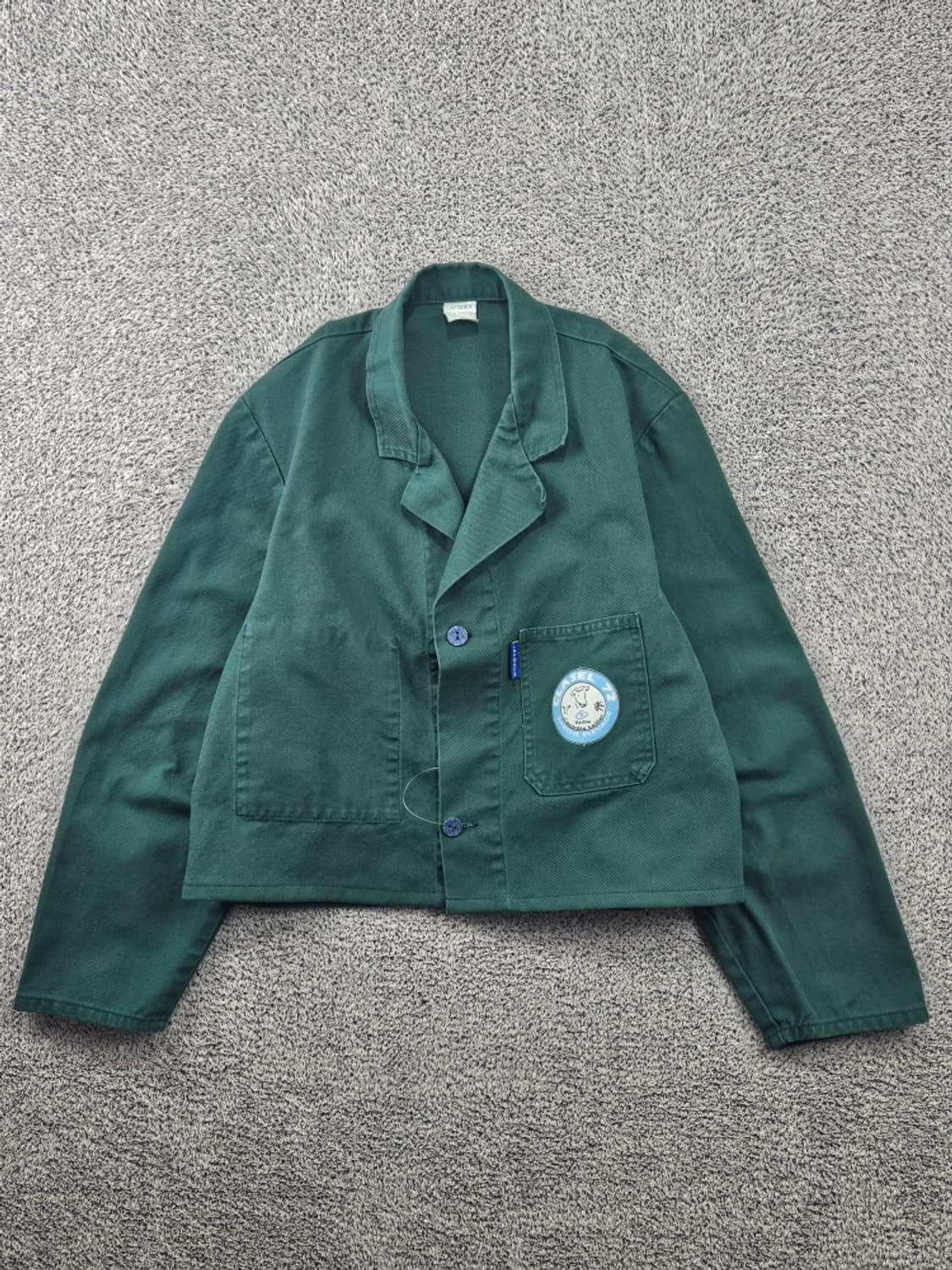 크롭 커스텀 빈티지 프렌치 워크 자켓 ( 2 ) / 11596 상품이미지1