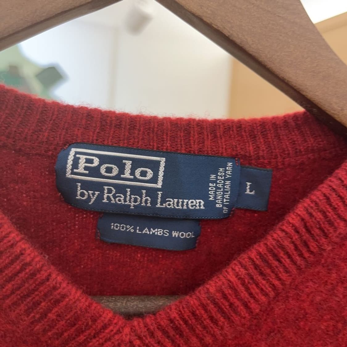 폴로 랄프로렌 자수로고 램스울 니트 스웨터 90 C06354 상품이미지3