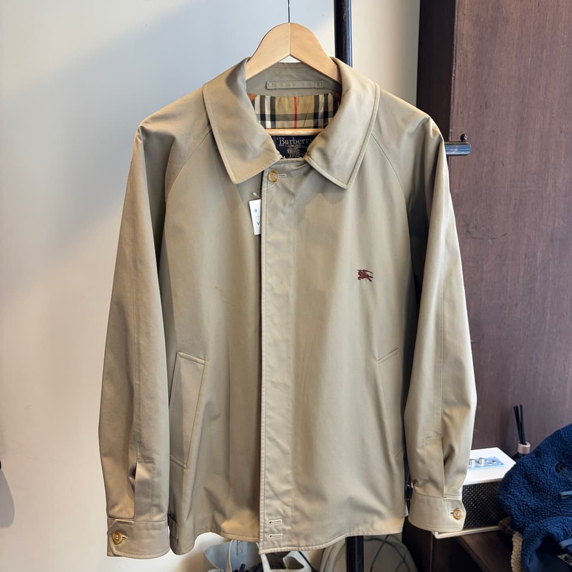15528 - 버버리 베이지 블루종 자켓 상품이미지2