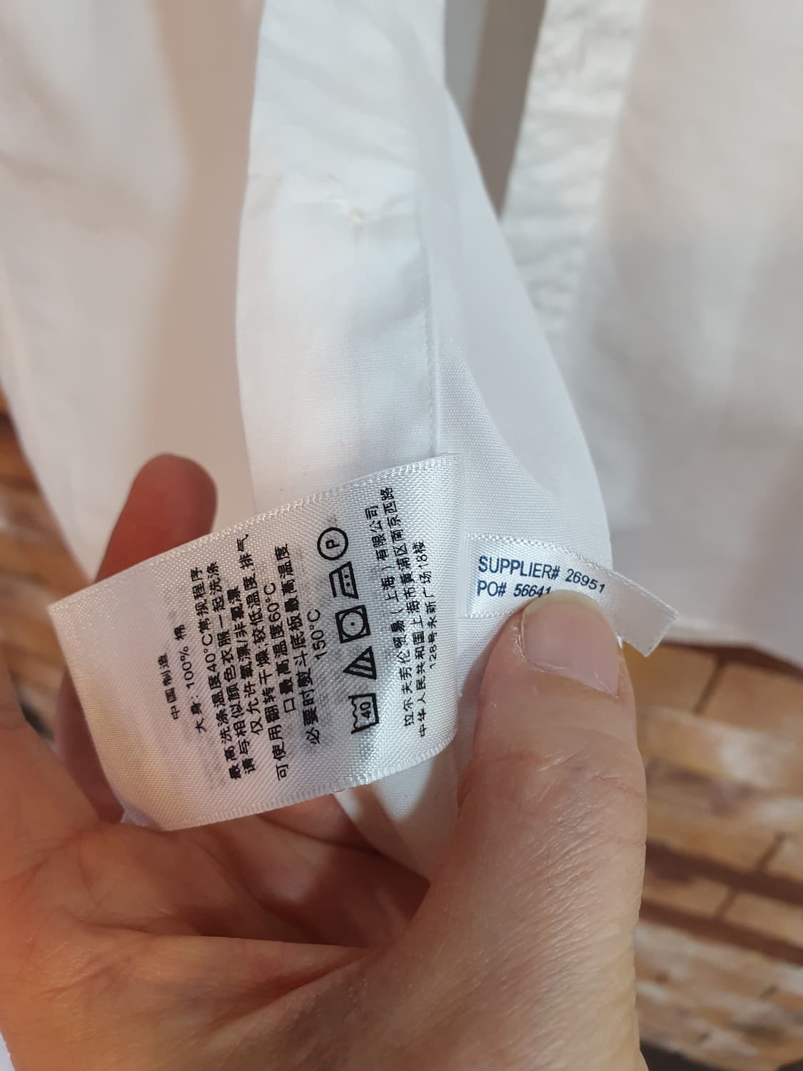 폴로 랄프로렌 반팔 셔츠 화이트 상품이미지5