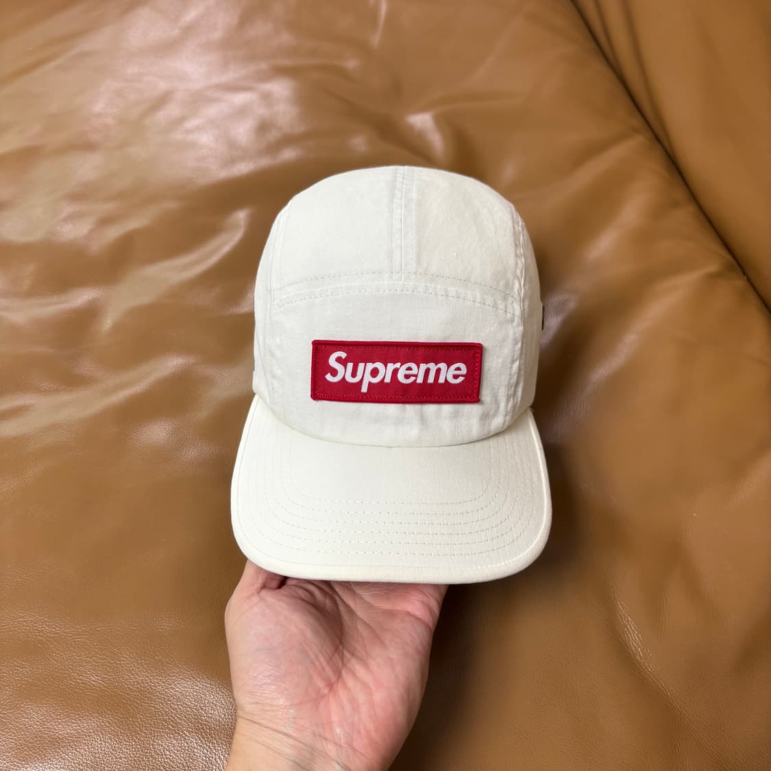 Supreme 슈프림 22ss 밀리터리 워시드 스톤 캠프캡 모자 상품이미지3