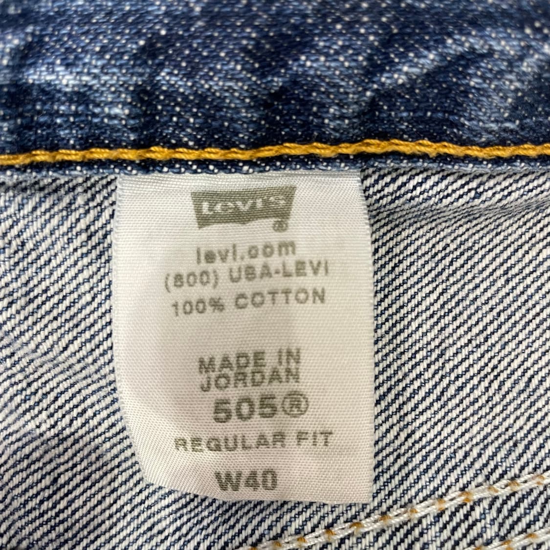 (40) 00s Levi's 리바이스 505 데님 반바지 상품이미지3