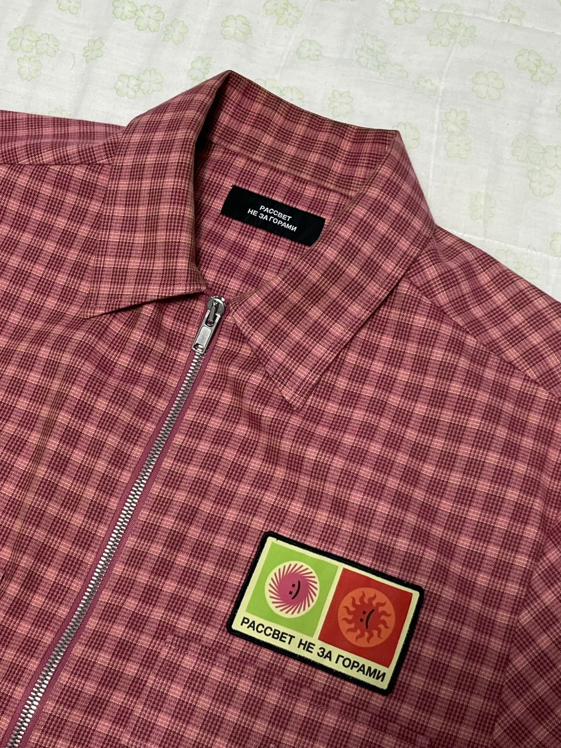 라스벳 패치 셔츠 집 업 [L] 상품이미지3