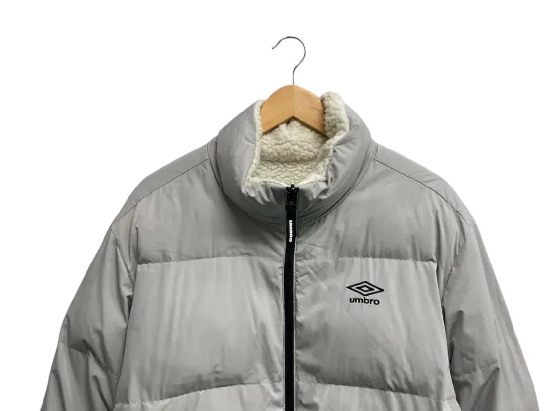 엄브로 Umbro 리버시블 뽀글이 패딩 L 상품이미지5