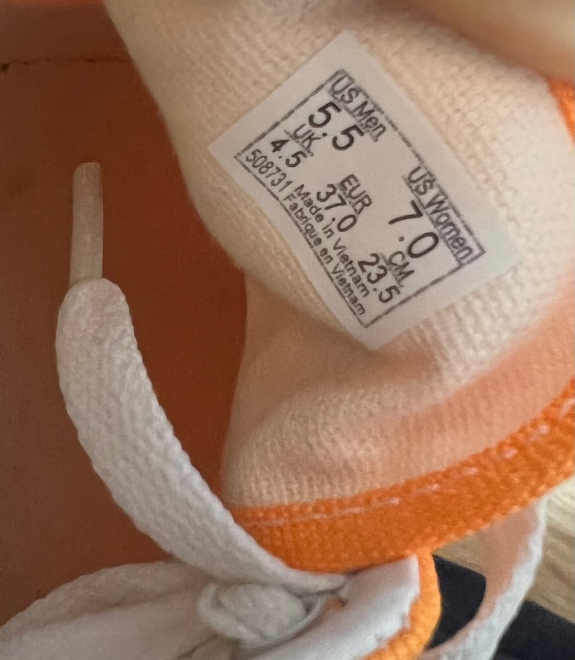 반스 에라 형광오렌지 상품이미지7