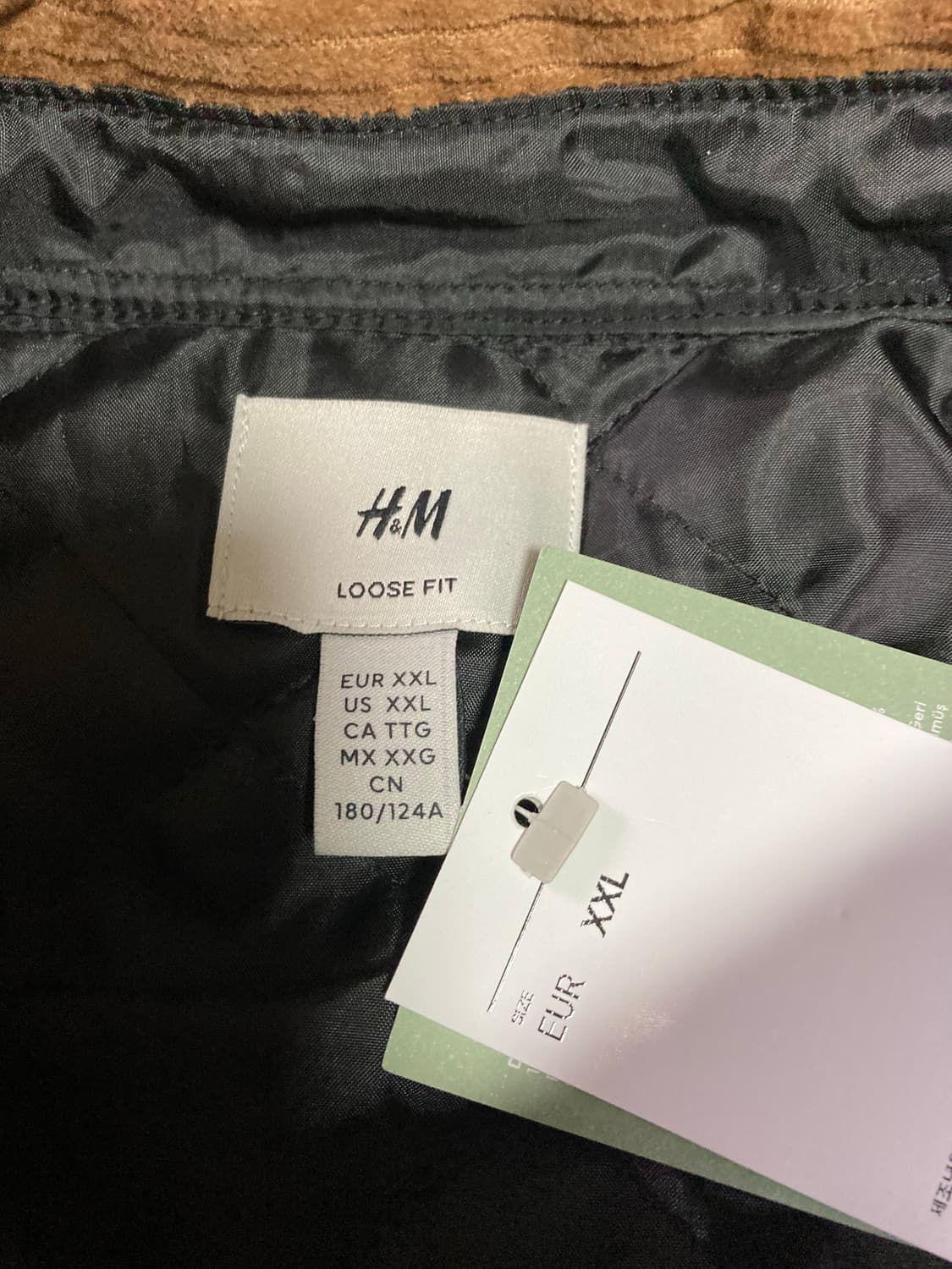 [2XL/XXL] H&M HM 에이치앤엠 루즈핏 코듀로이 셔츠 자켓 셔켓 상품이미지6