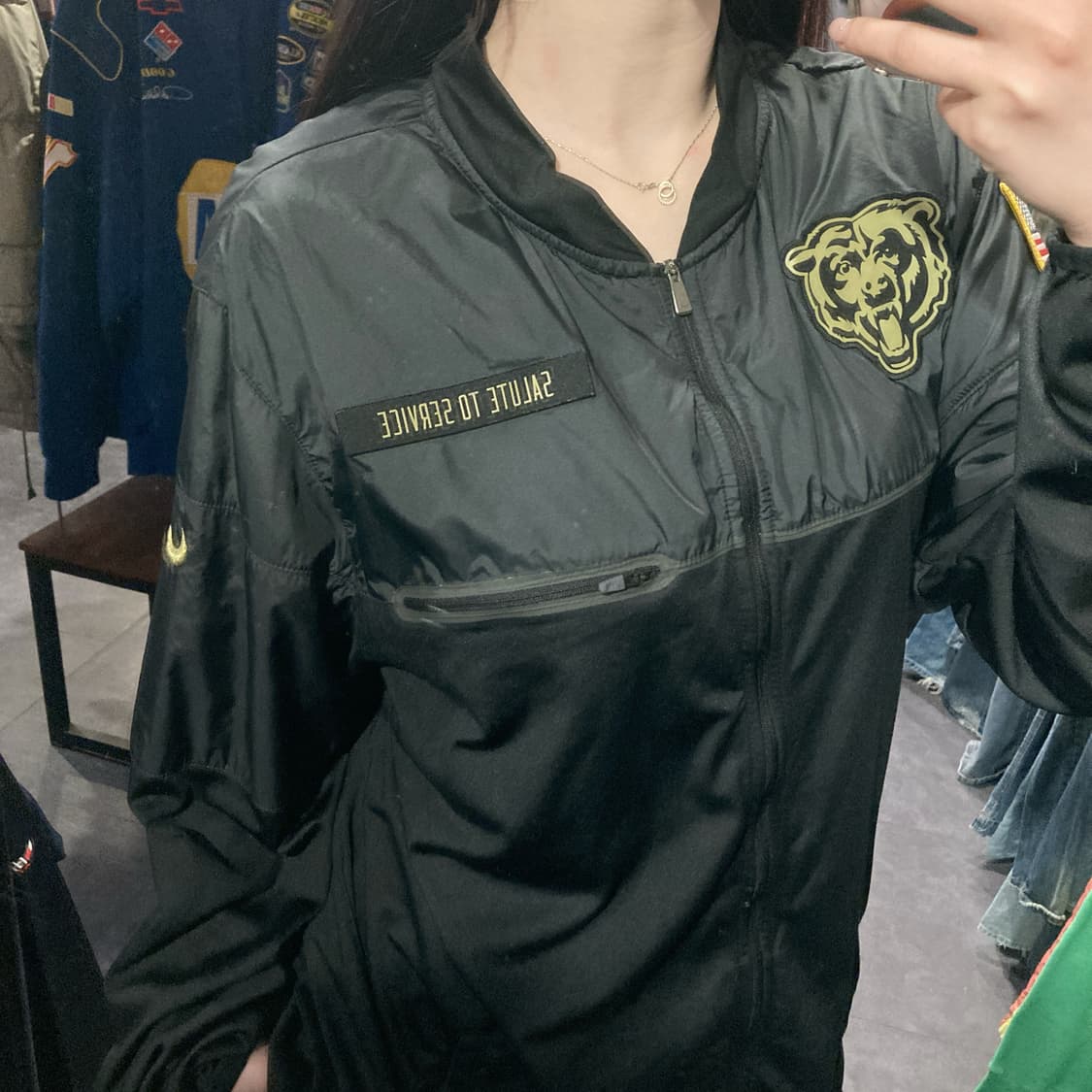 [IM] 나이키 NFL 시카고베어스 온필드 바람막이 상품이미지6