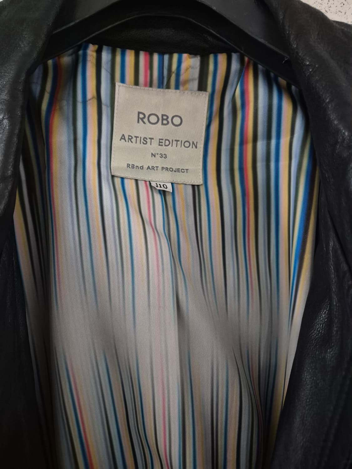 [110]ROBO로보 빈티지 롱 가죽자켓 Women 상품이미지5