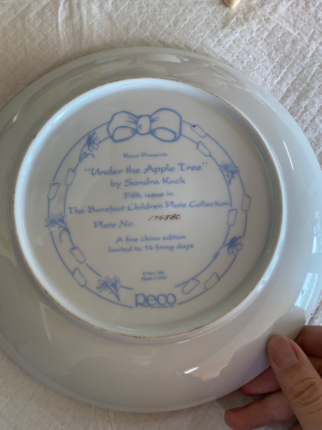 Reco 미국 빈티지 장식 그릇 접시 상품이미지3