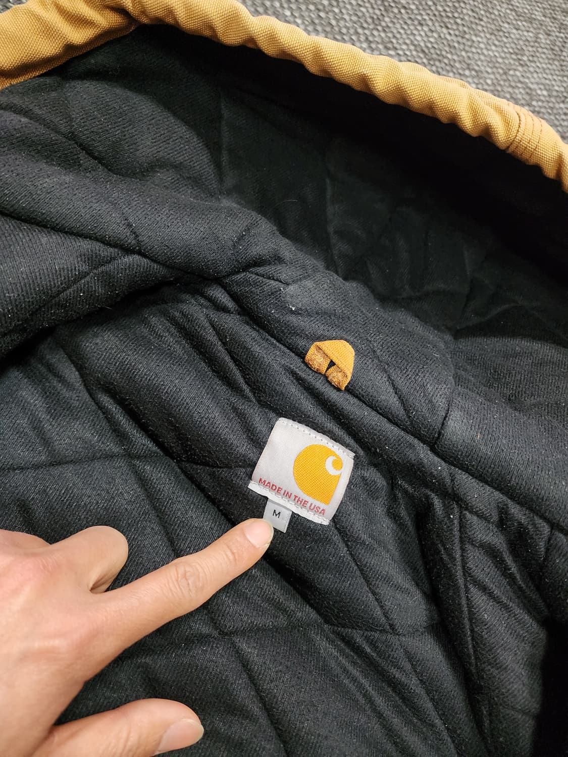 칼하트 후드 워크 액티브 자켓  M사이즈  상품이미지4