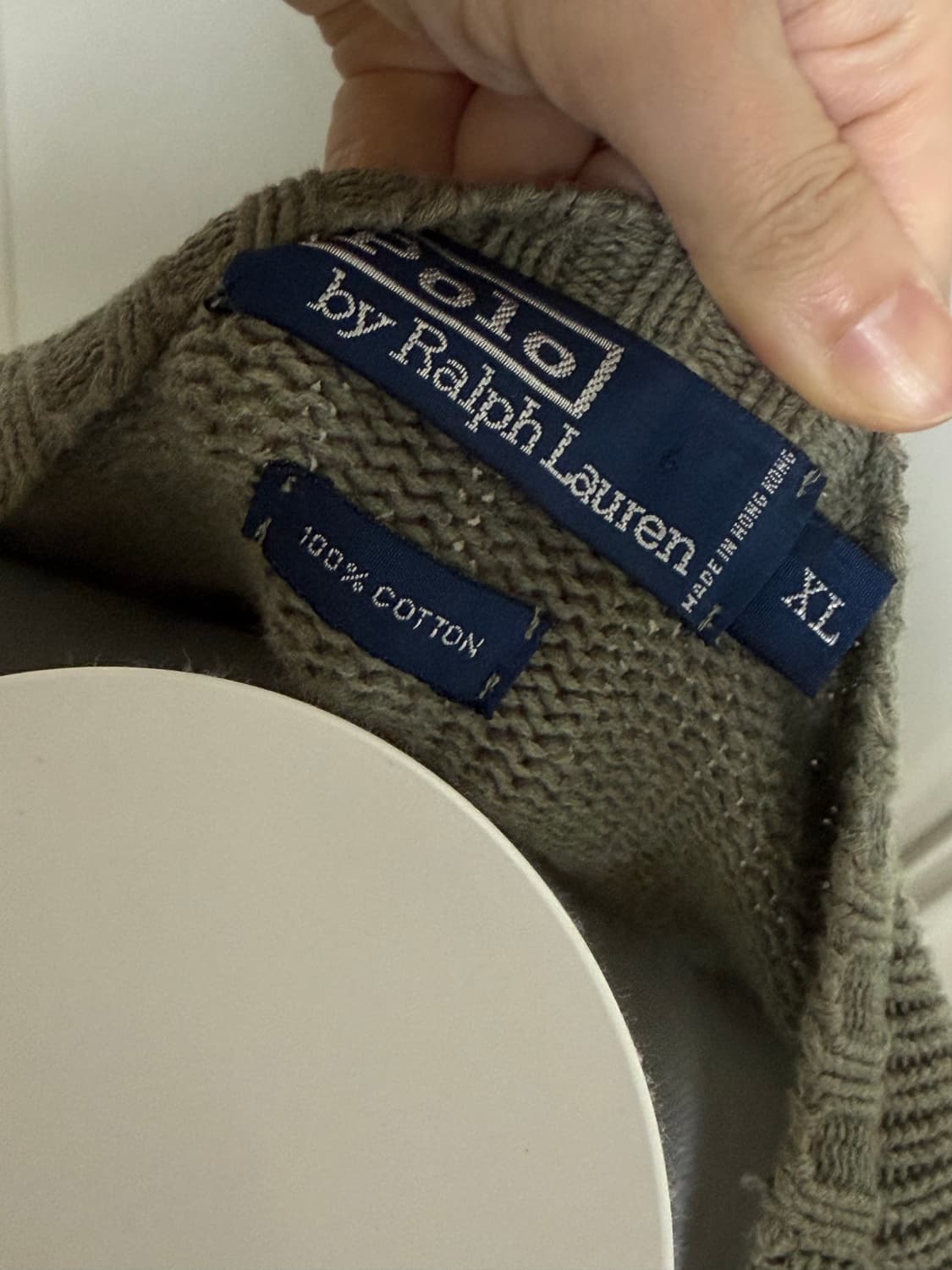 폴로 랄프로렌 카키 니트 상품이미지4