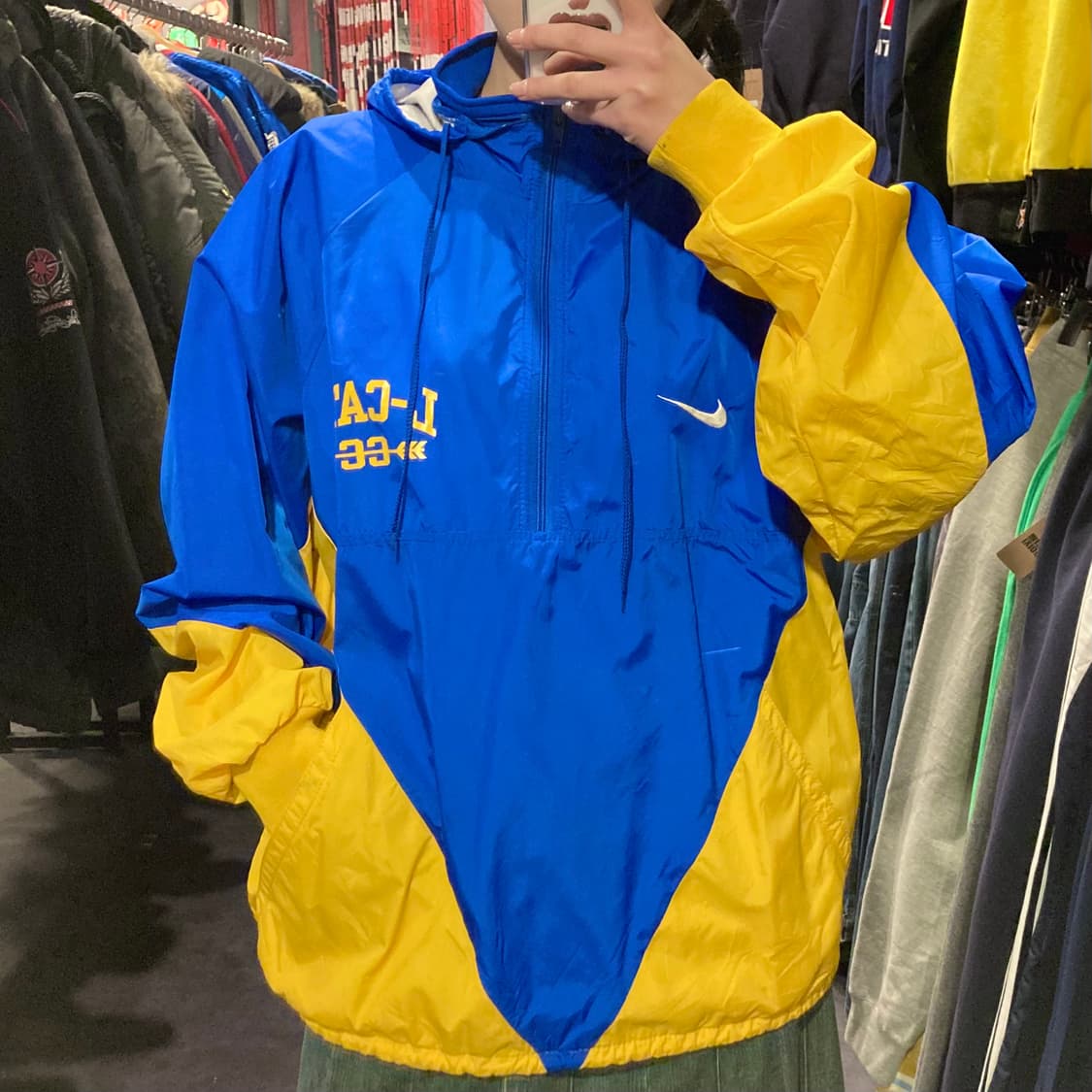 [IM] 나이키 아노락 바람막이 블루 상품이미지5
