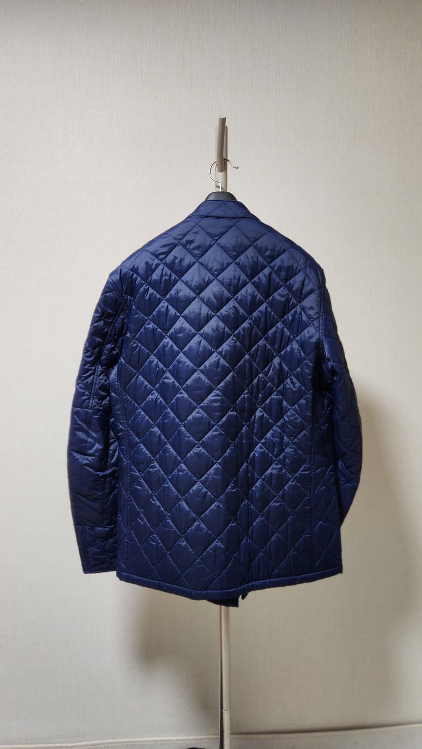 (새상품)바버 인터내셔널 아리엘 퀼팅자켓 네이비 XL 상품이미지2