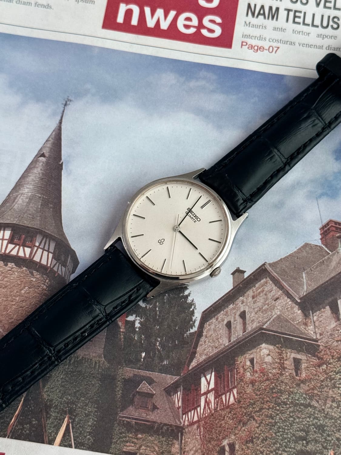 세이코 Seiko 쿼츠 래더 상품이미지1