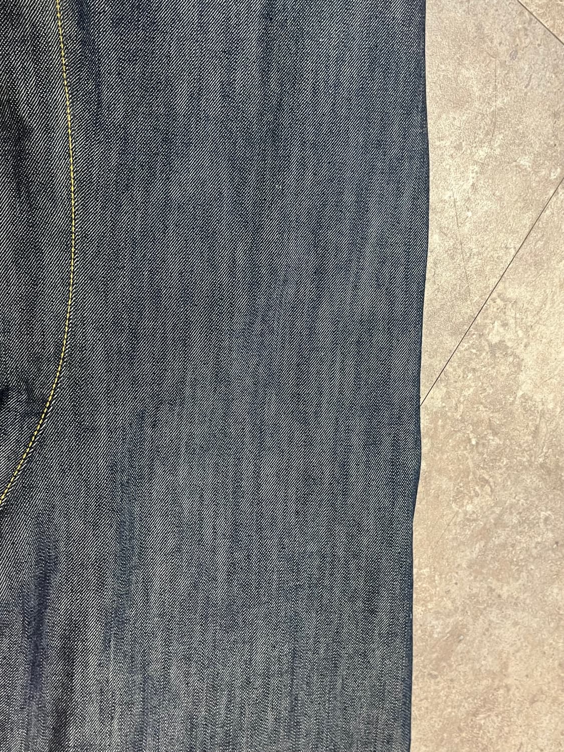 에비수 백프린팅 데님 팬츠 36  #csz1792 상품이미지8