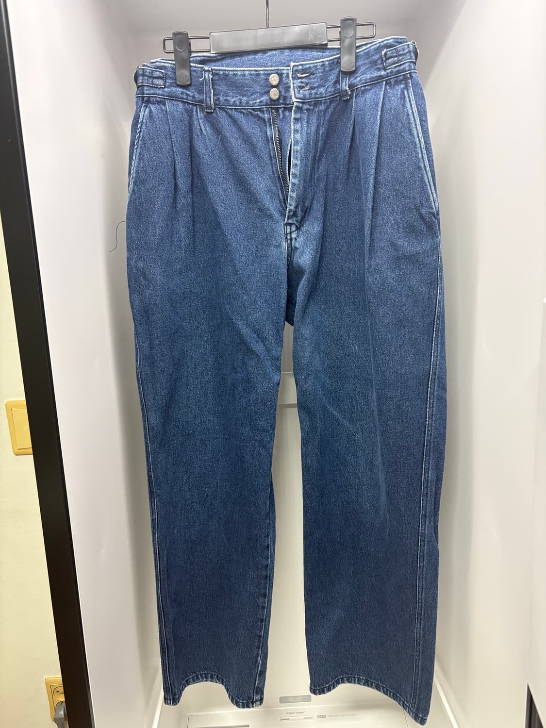 22ss 어나더오피스 산티아고데님(indigo) 상품이미지1