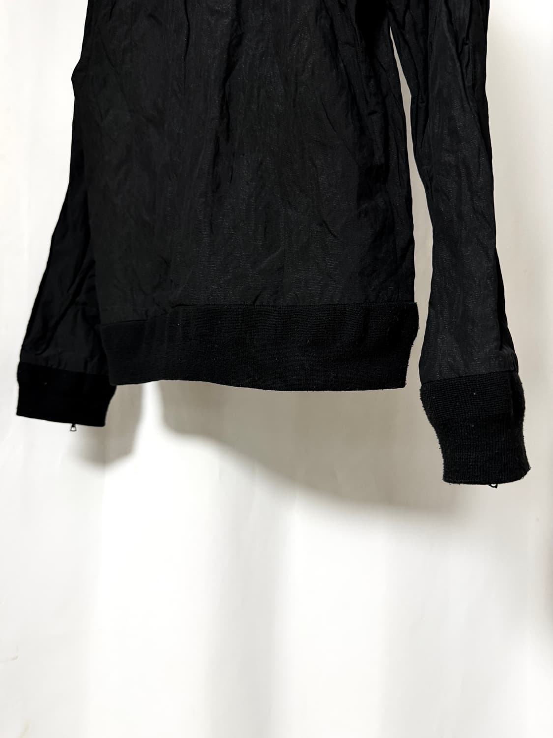 The Viridi anne 밀리터리 2way 사선 라이더 자켓 상품이미지9