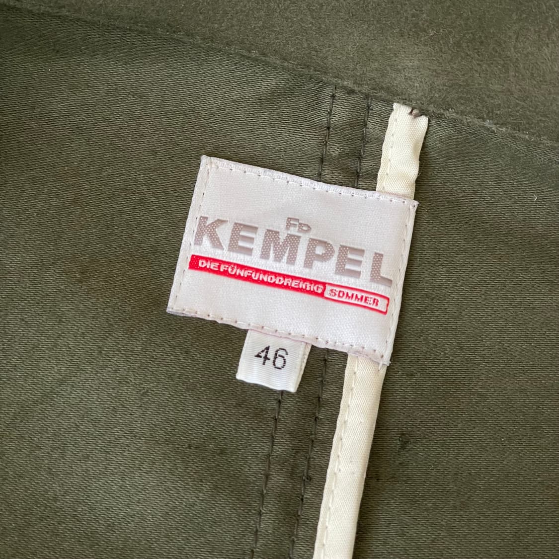 Kempel 켐펠 몰스킨 더블브레스티드 하프코트 상품이미지9