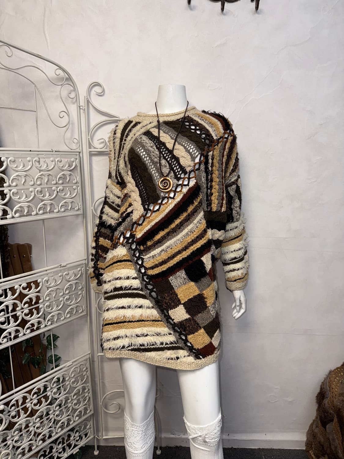 FICCE Yoshiyuki Konishi grunge wool knit 상품이미지4