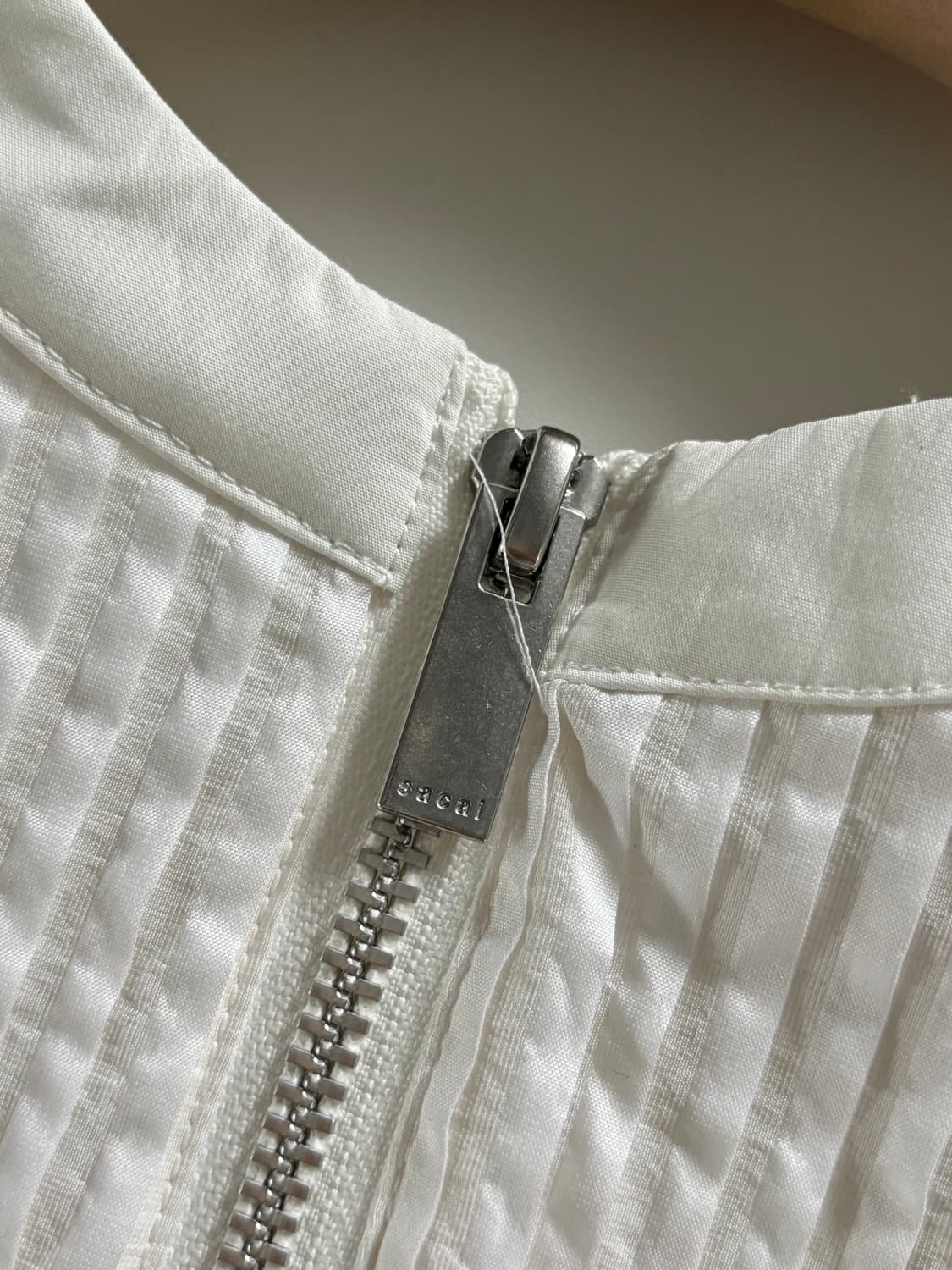 Sacai 사카이 화이트 레이어드 블라우스 상품이미지8