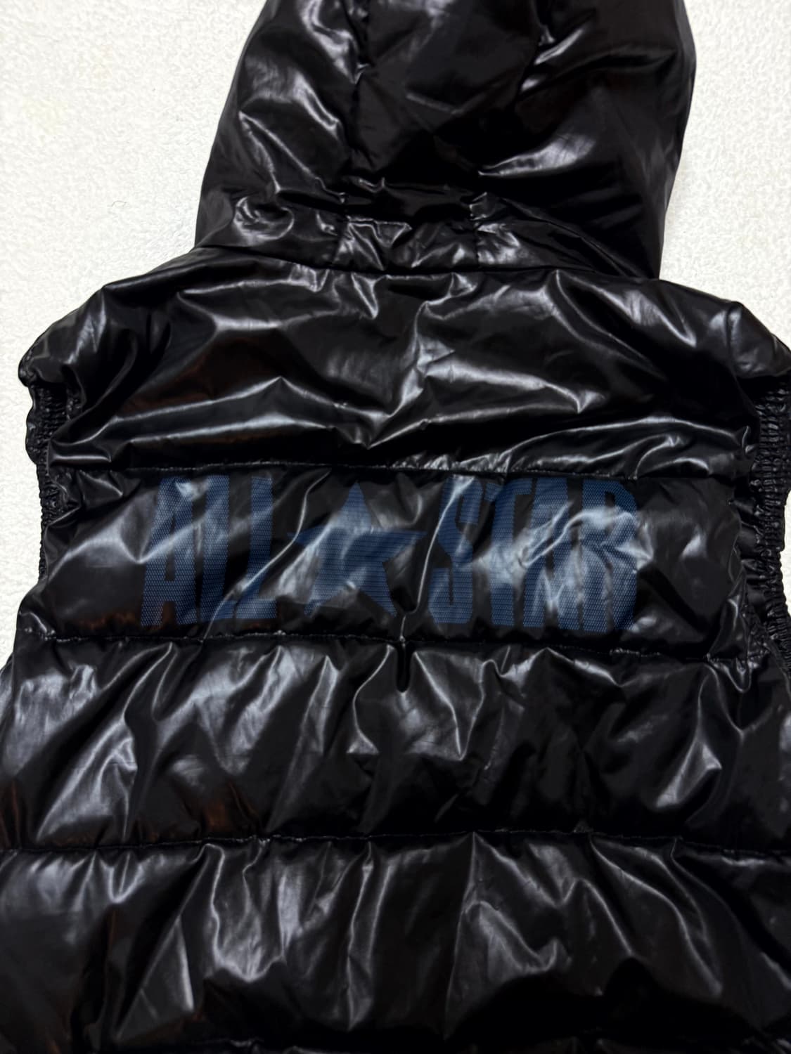 컨버스 유광 패딩 조끼 XL 상품이미지3