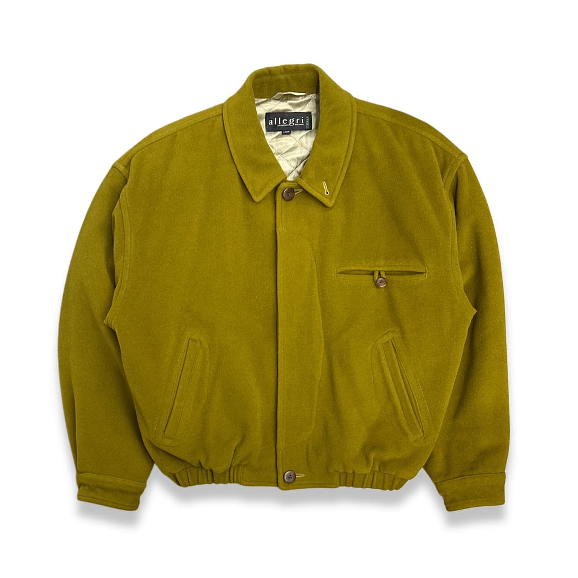90s Allegri 울 봄버 자켓 L 상품이미지1