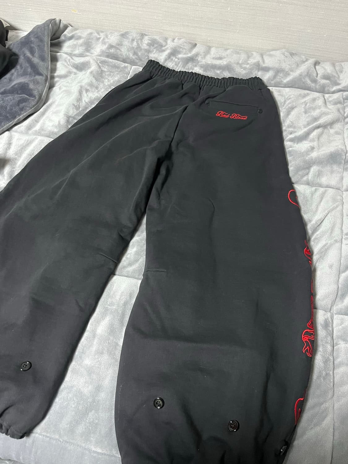 배드블러드 커브드 조거 트라우저 xs 상품이미지3