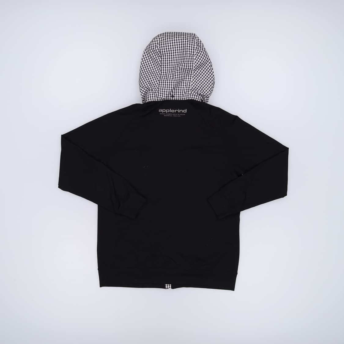 XL 애플라인드 체크 바람막이 0424H1 상품이미지2