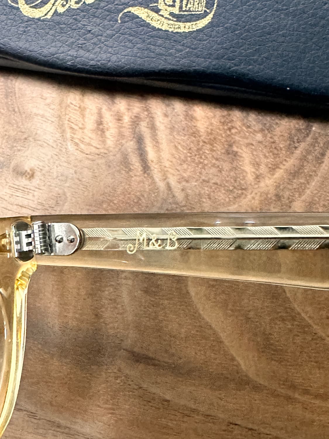 그루버 m&b 엠앤비 옐로우크리스탈 안경 상품이미지6