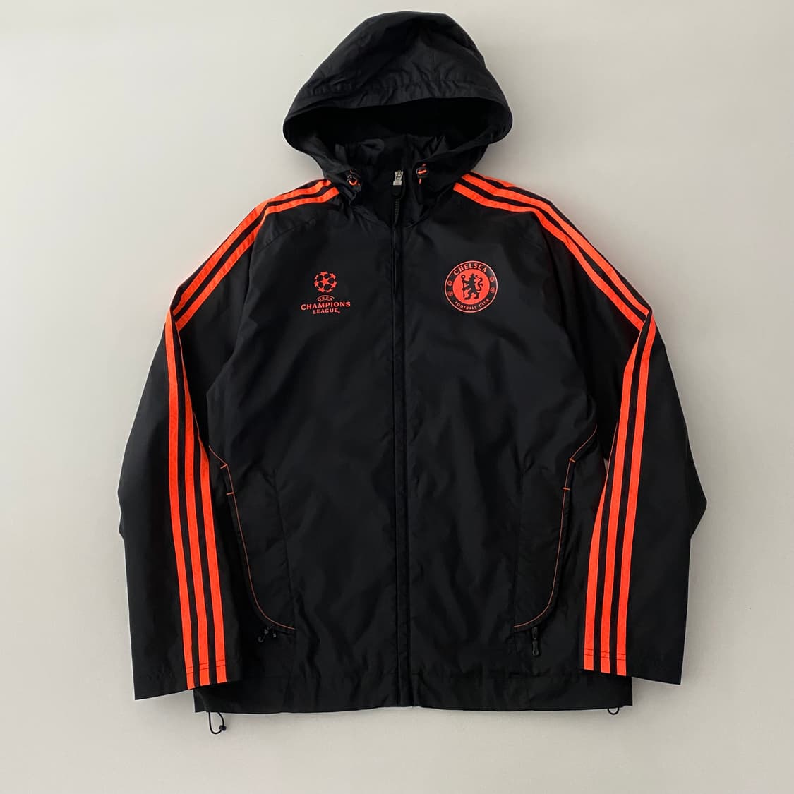 90) 아디다스바람막이 오렌지 후드바막 첼시 A1432 상품이미지3