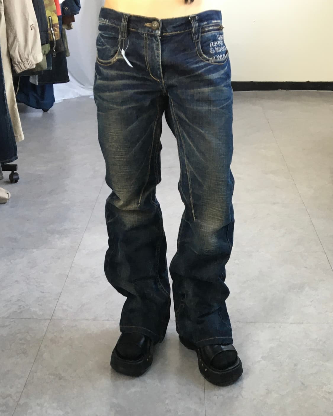 Red pepper washing denim pants 상품이미지10