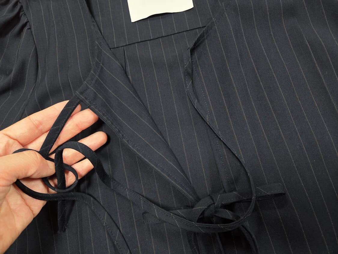 마론에디션(MARRON EDITION) 리본타이 블라우스 프리사이즈 상품이미지3