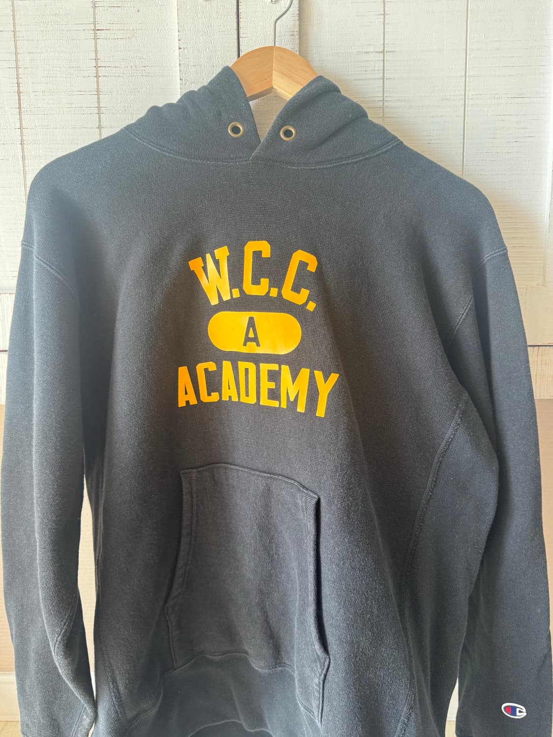 챔피온 리버스위브 블루택 후드 상품이미지1