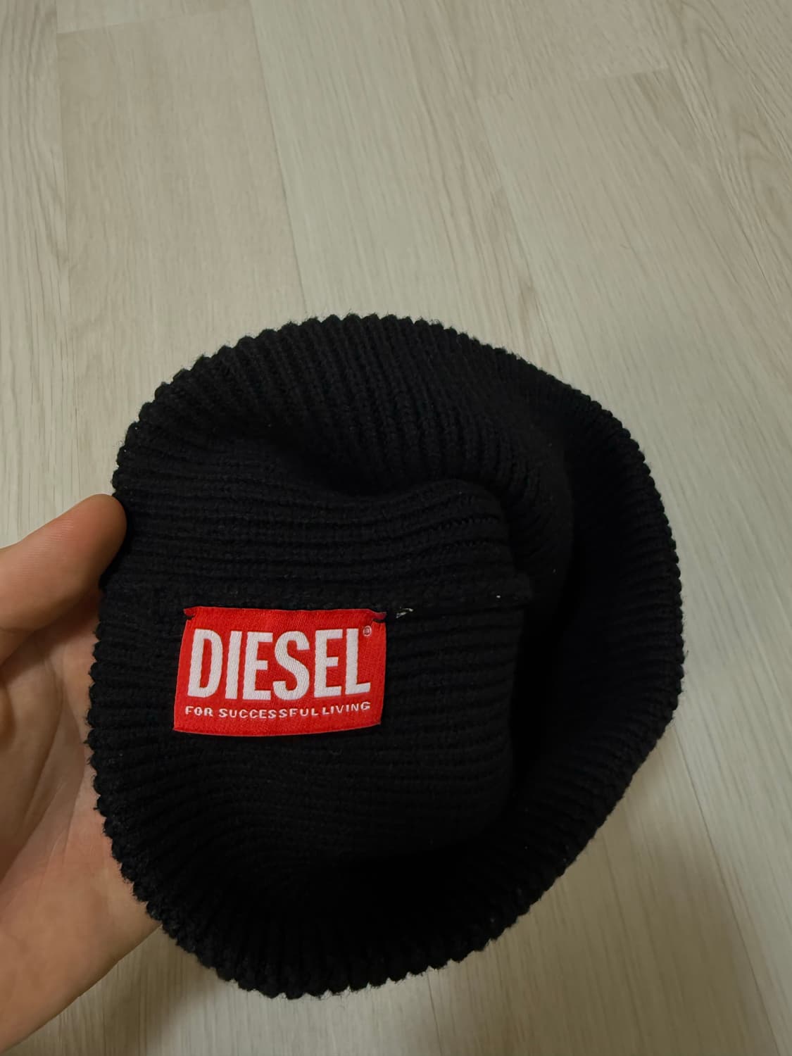 디젤 검정 비니 상품이미지3