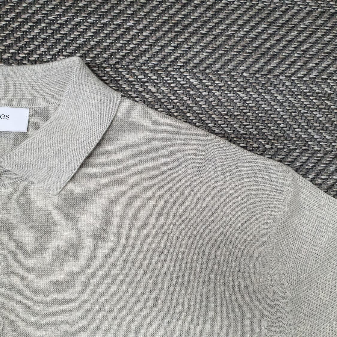 미착용 후브스 니트 카라티 남자105 상품이미지3