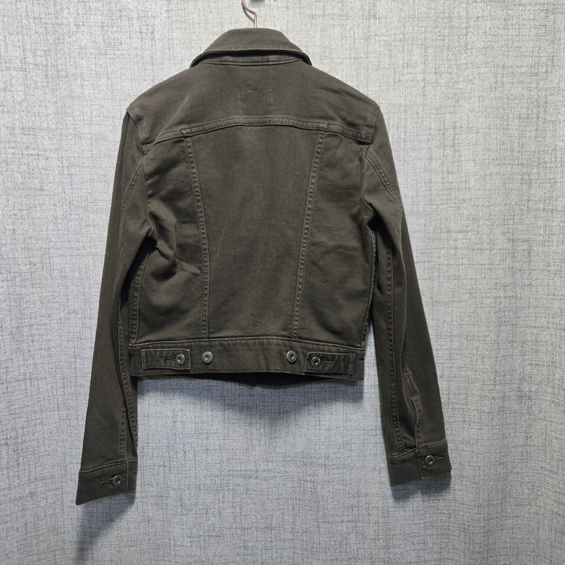 리바이스 여성 트러커 데님 자켓 카키  상품이미지3