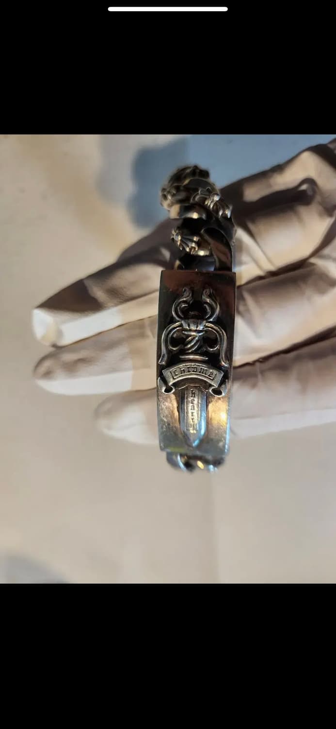 크롬하츠 대거 ID 팬시 클립 팔찌 상품이미지4