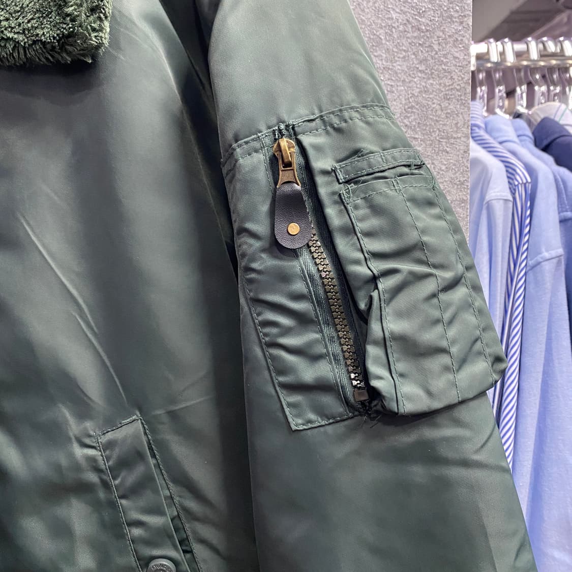 빈티지 카라퍼 국군 항공점퍼 B3831 상품이미지3