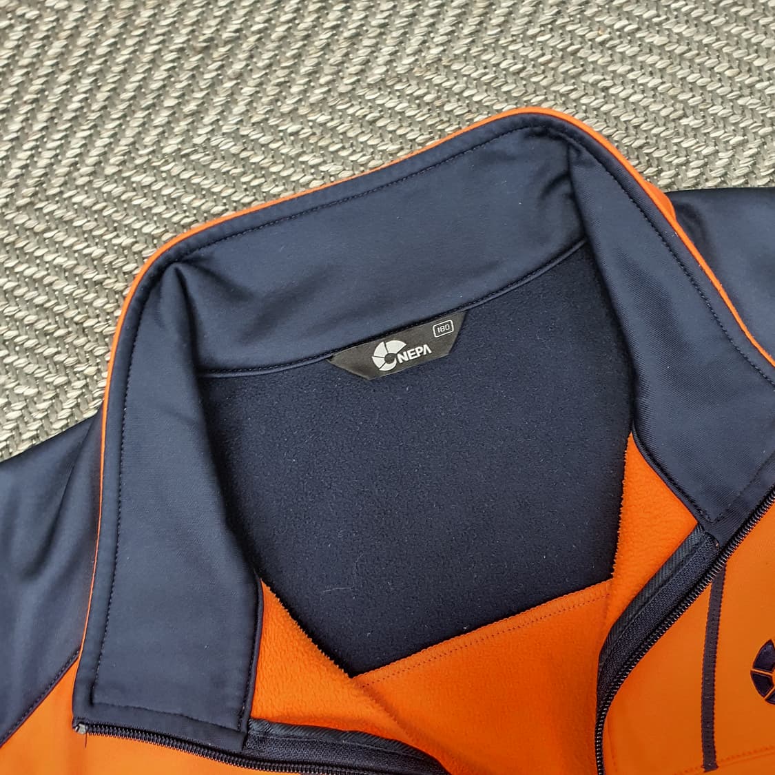 네파 기모 간절기 집업자켓 남자105~110 상품이미지2